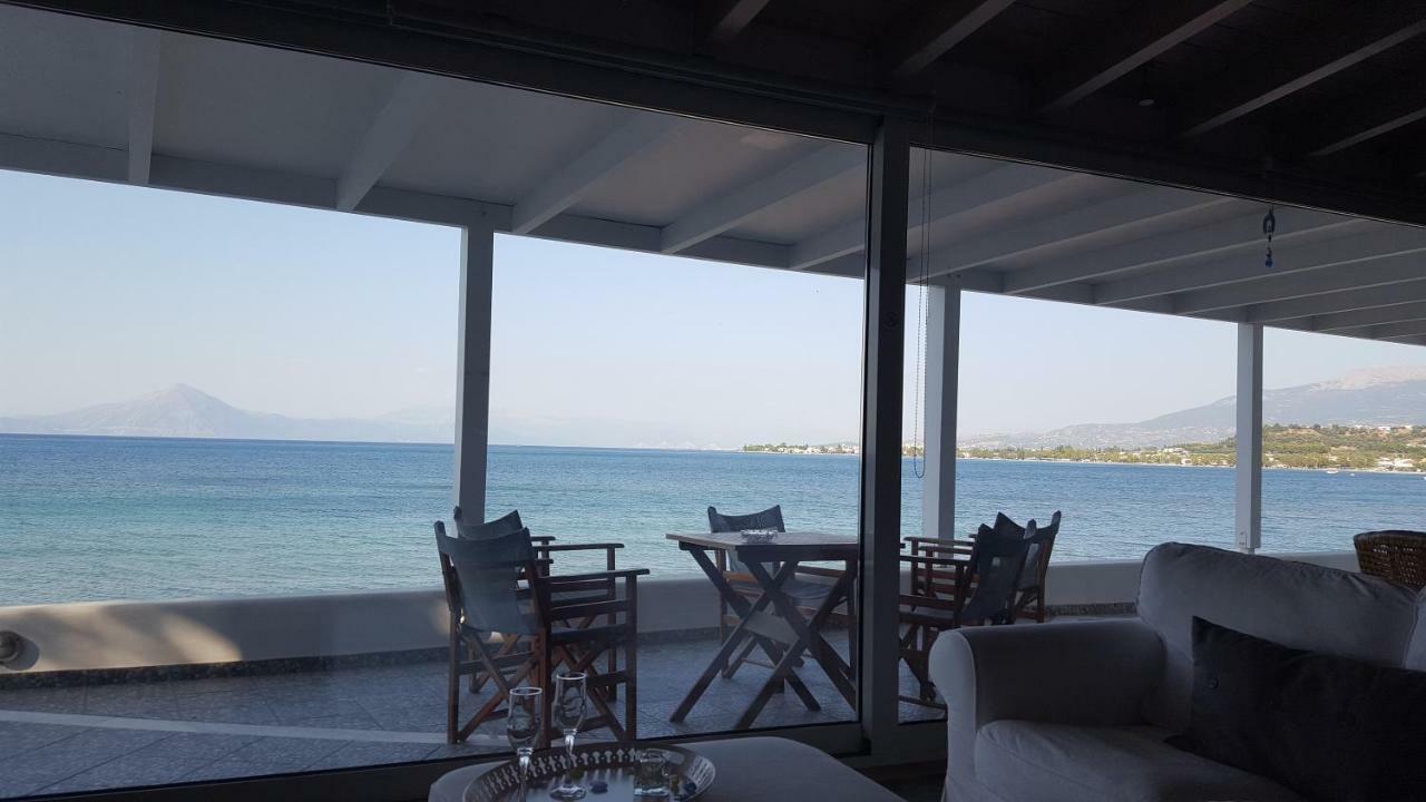 Patras Luxury Seaside House Villa Eksteriør billede